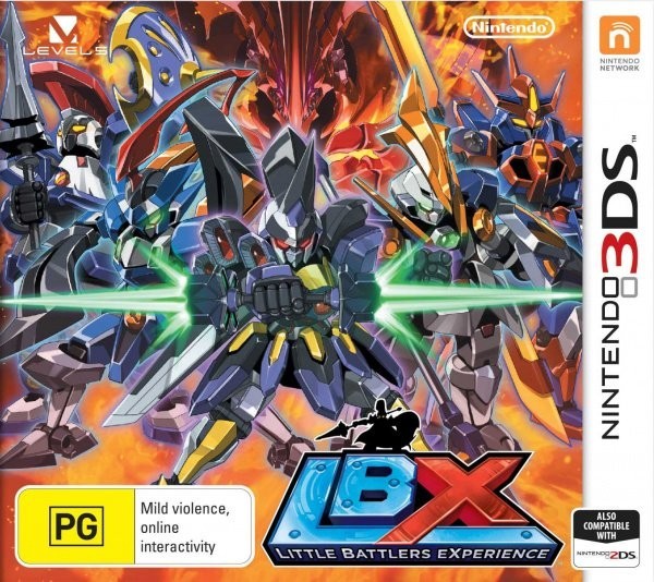 Portada oficial de LBX: Little Battlers eXperience  3DS