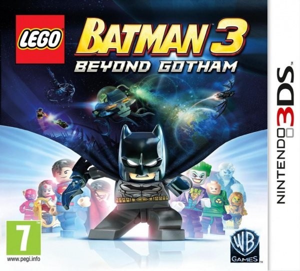 Portada oficial de LEGO  Batman 3: Beyond Gotham  3DS