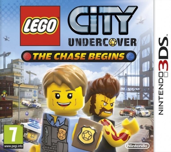 Portada oficial de LEGO City Undercover: The Chase Begins  3DS