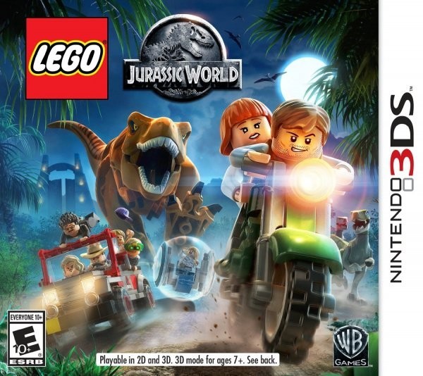 Portada oficial de LEGO Jurassic World  3DS
