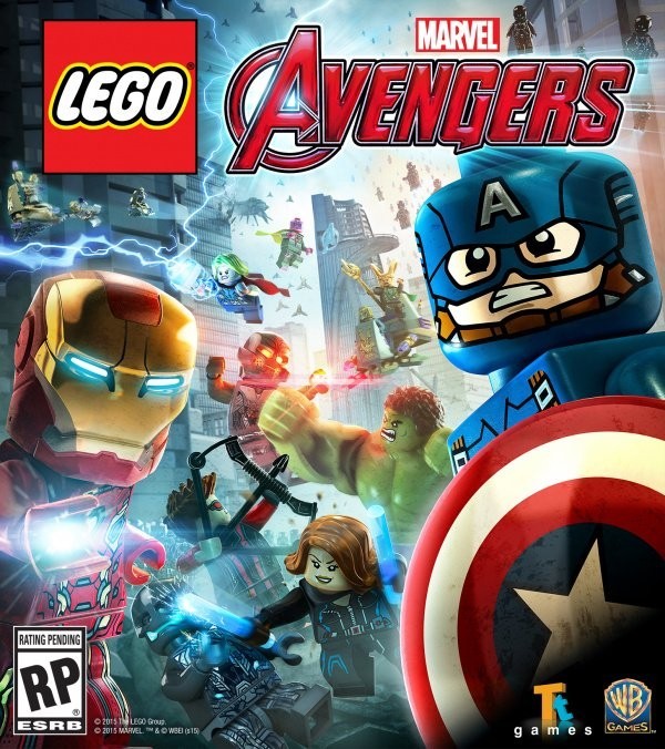 Portada oficial de LEGO Marvel's Avengers  3DS