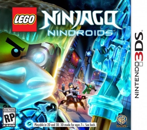 Portada oficial de LEGO Ninjago: Nindroids  3DS