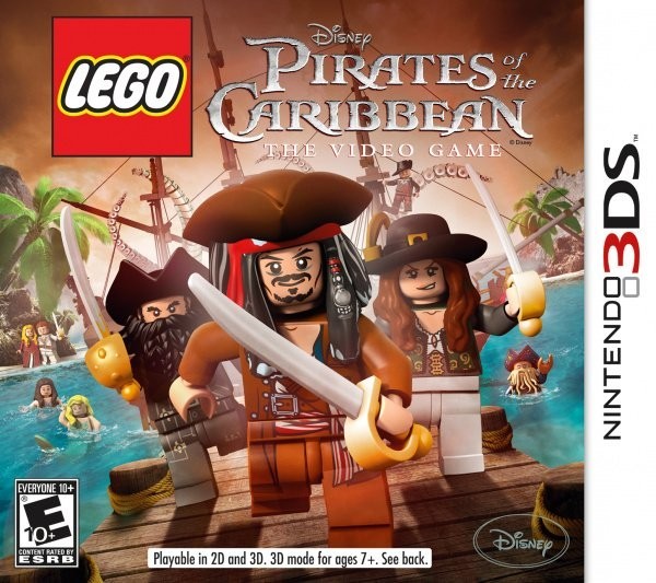 Portada oficial de LEGO Pirates of the Caribbean  3DS