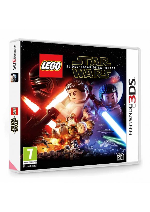 Portada oficial de LEGO Star Wars: El Despertar de la Fuerza 3DS