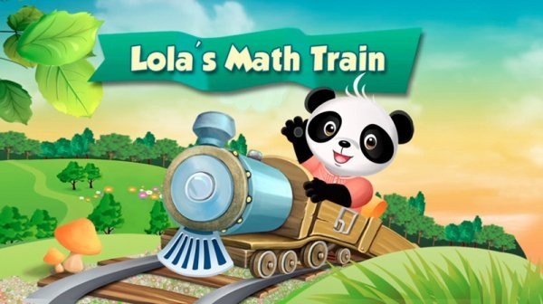 Portada oficial de Lola's Math Train  3DS