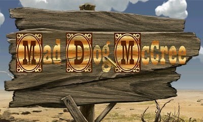 Portada oficial de Mad Dog McCree  3DS