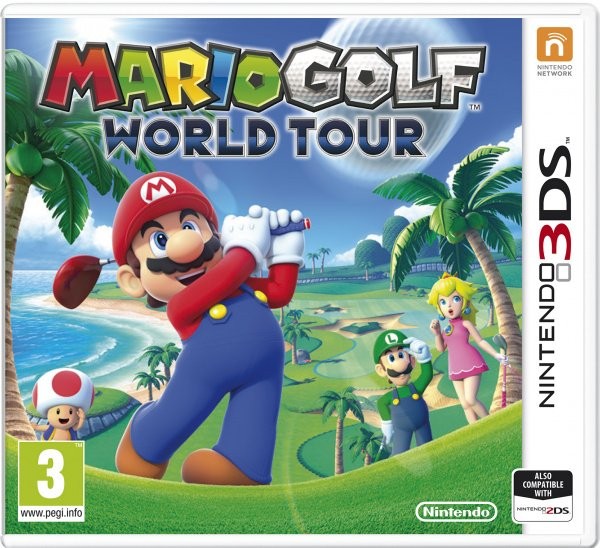 Portada oficial de Mario Golf: World Tour  3DS