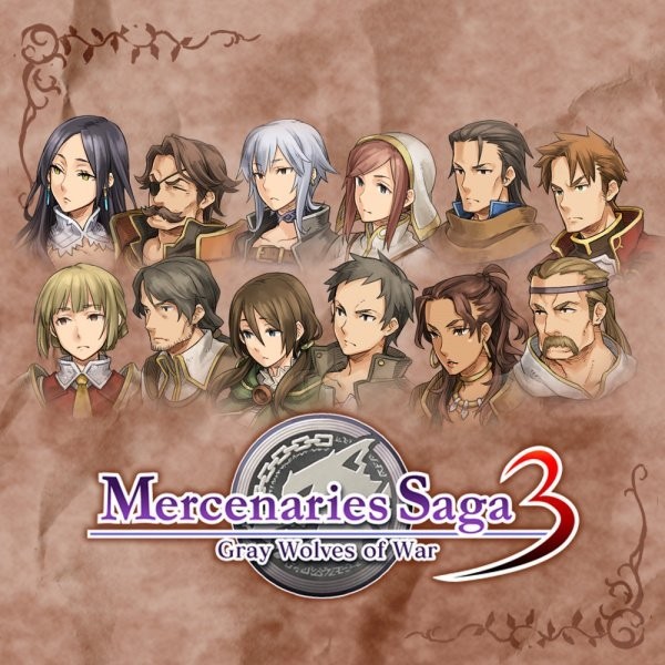 Portada oficial de Mercenaries Saga 3  3DS