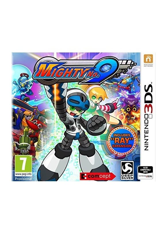 Portada oficial de Mighty No.9 3DS
