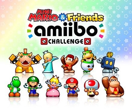 Portada oficial de Mini Mario & Friends: amiibo Challenge  3DS