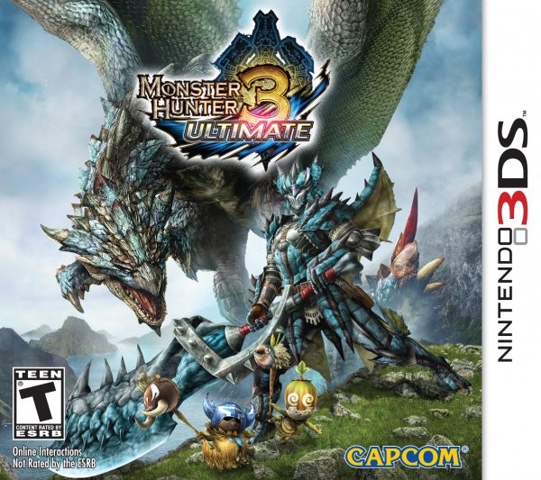 Portada oficial de Monster Hunter 3 Ultimate  3DS