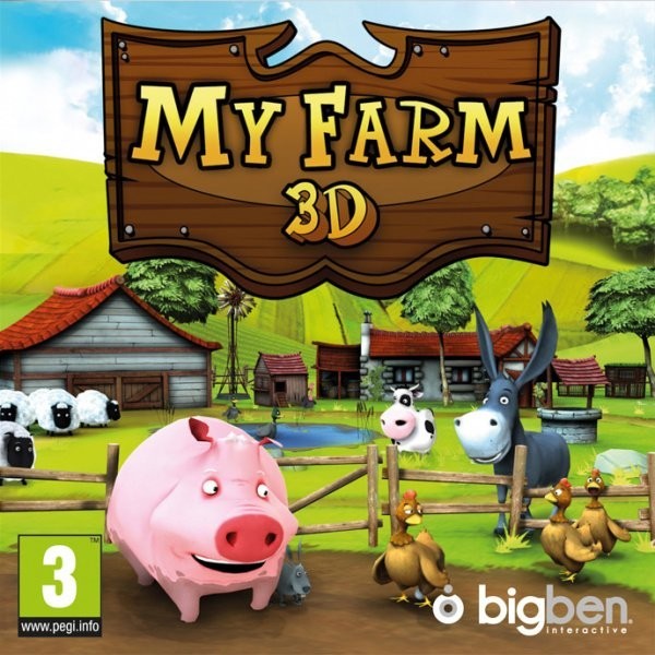 Portada oficial de My Farm 3D  3DS