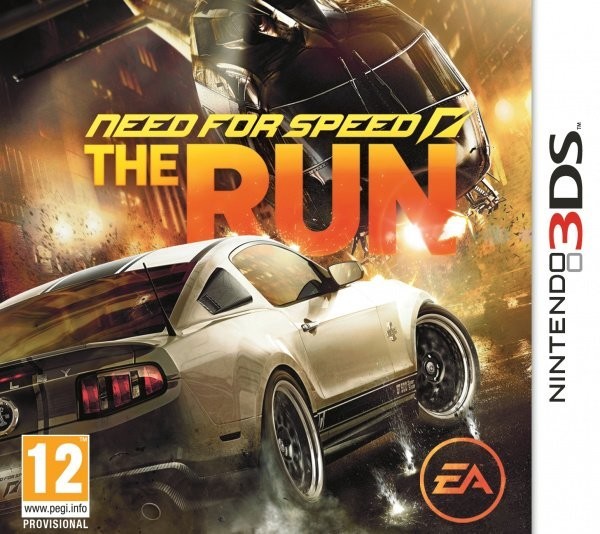 Portada oficial de Need for Speed: The Run  3DS