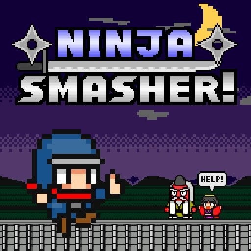Portada oficial de Ninja Smasher!  3DS