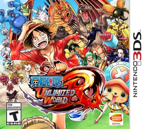 Portada oficial de One Piece Unlimited World Red  3DS