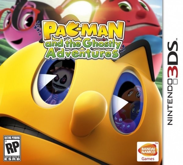 Portada oficial de Pac-Man and the Ghostly Adventures  3DS