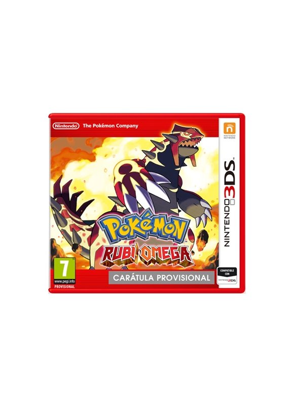 Portada oficial de Pokémon Rubí Omega 3DS