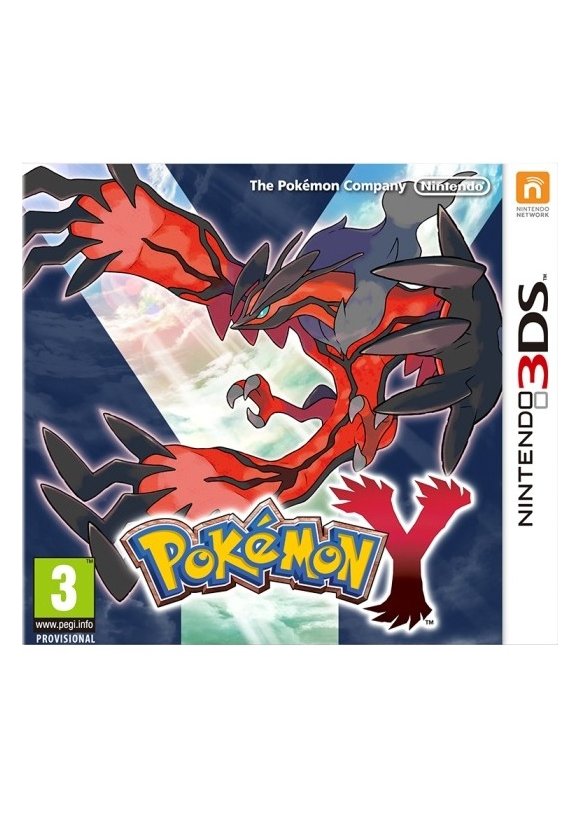 Portada oficial de Pokémon Y 3DS