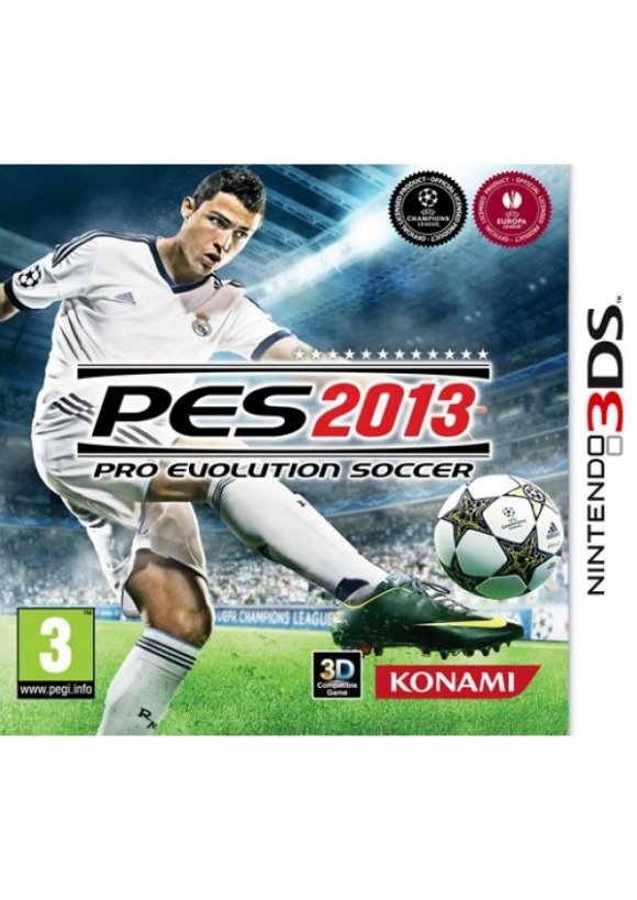 Portada oficial de Pro Evolution Soccer 2013 3DS