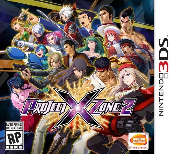 Portada oficial de Project X Zone 2  3DS