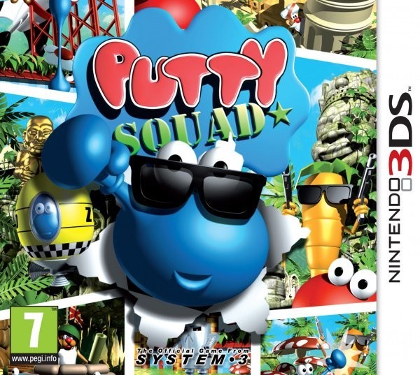 Portada oficial de Putty Squad  3DS