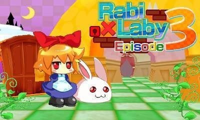 Portada oficial de Rabi Laby 3  3DS