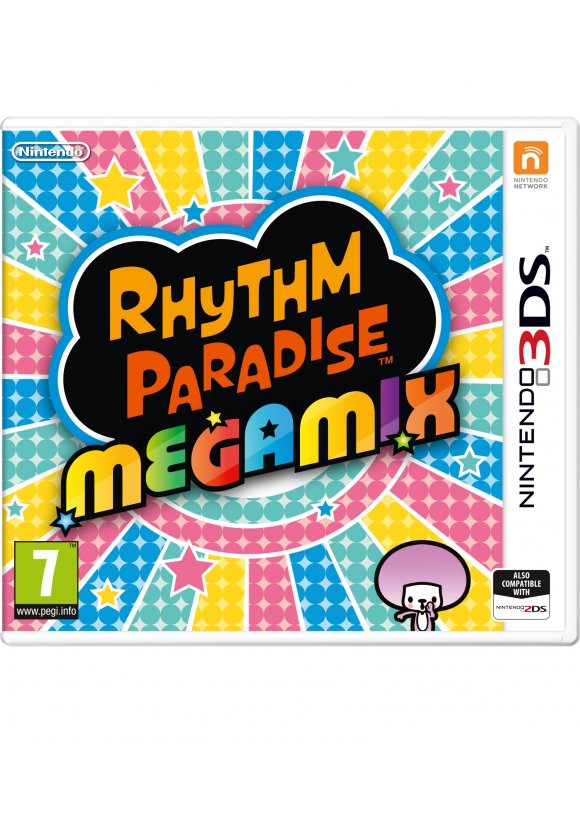 Portada oficial de Rhythm Paradise Megamix 3DS