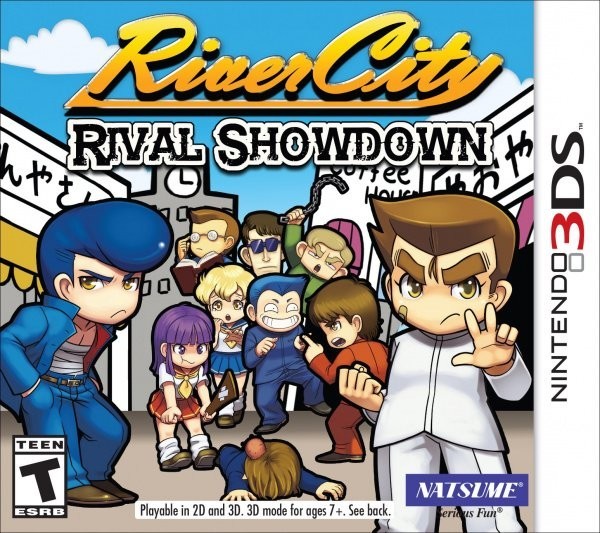 Portada oficial de River City: Rival Showdown  3DS