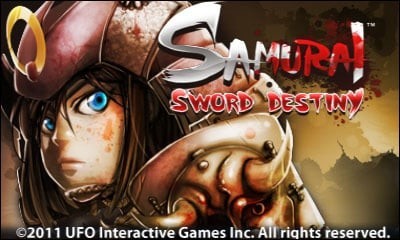 Portada oficial de Samurai Sword Destiny  3DS