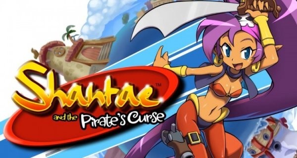 Portada oficial de Shantae And The Pirate's Curse  3DS