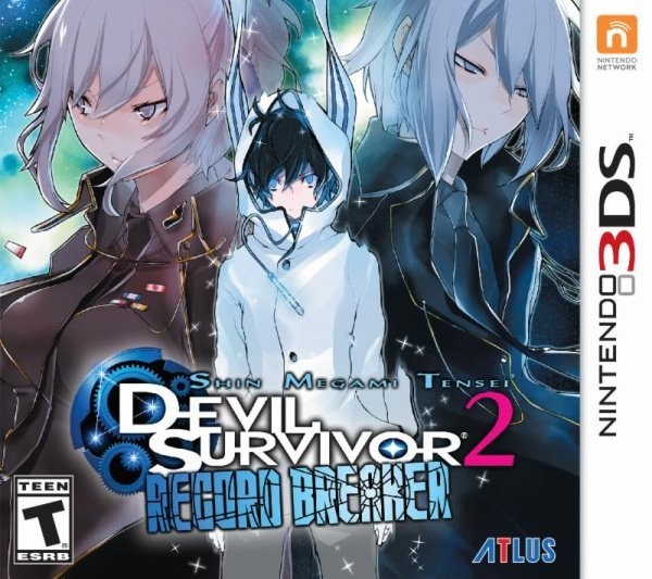 Portada oficial de Shin Megami Tensei: Devil Survivor 2 Record Breaker  3DS