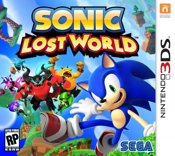Portada oficial de Sonic Lost World  3DS