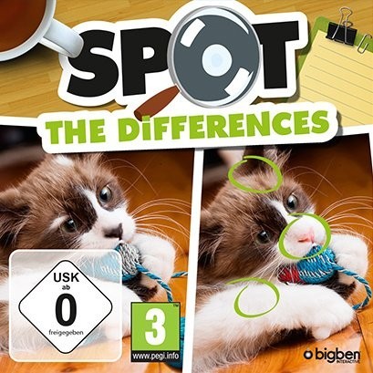 Portada oficial de Spot the Differences!  3DS