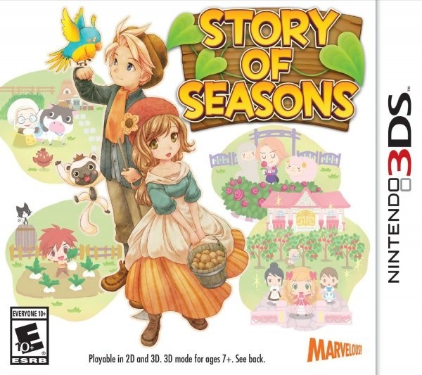Portada oficial de Story of Seasons  3DS
