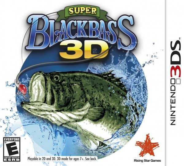 Portada oficial de Super Black Bass 3D  3DS