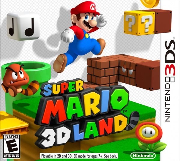 Portada oficial de Super Mario 3D Land  3DS