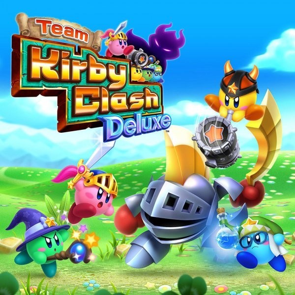 Portada oficial de Team Kirby Clash Deluxe  3DS
