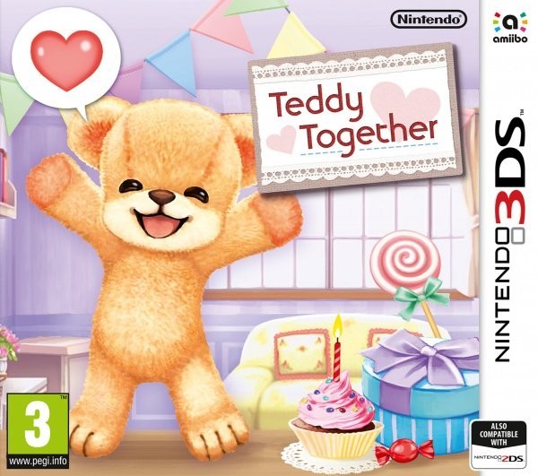 Portada oficial de Teddy Together  3DS
