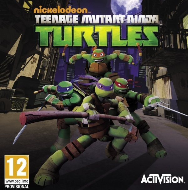 Portada oficial de Teenage Mutant Ninja Turtles  3DS