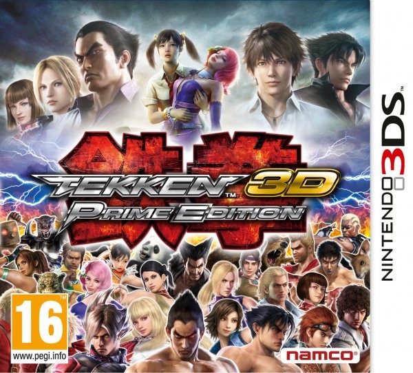 Portada oficial de Tekken 3D Prime Edition  3DS