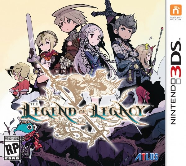 Portada oficial de The Legend of Legacy  3DS