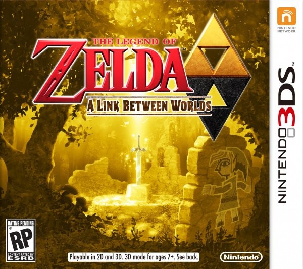 Portada oficial de The Legend of Zelda: A Link Between Worlds  3DS