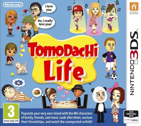 Portada oficial de Tomodachi Life  3DS
