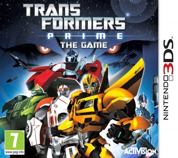 Portada oficial de Transformers Prime  3DS
