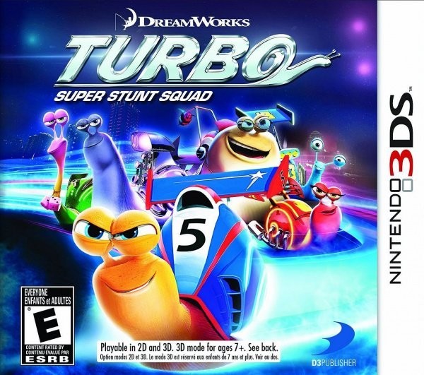 Portada oficial de Turbo: Super Stunt Squad  3DS