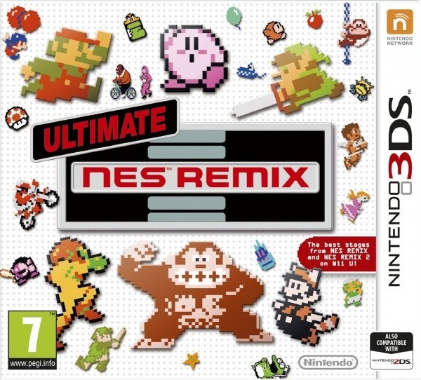 Portada oficial de Ultimate NES Remix  3DS