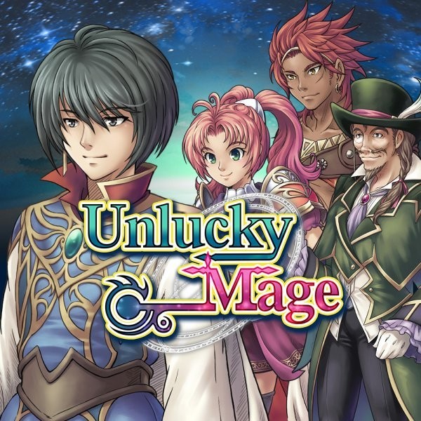 Portada oficial de Unlucky Mage  3DS
