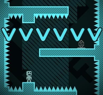 Portada oficial de VVVVVV  3DS