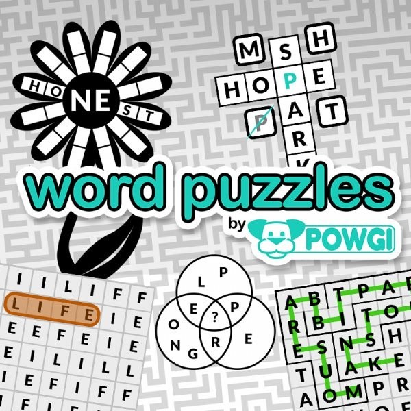 Portada oficial de Word Puzzles by POWGI  3DS