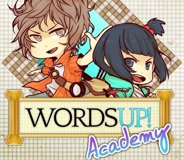 Portada oficial de WordsUp! Academy  3DS